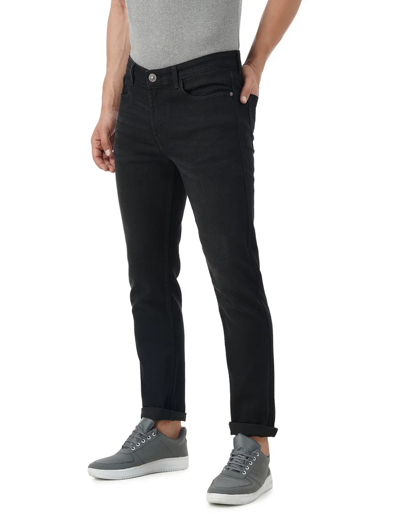 inkd Men's Regular Fit Jeans - Mid-Rise | Cotton Blend | Classic Styling | Stretchable Fabric | Classic 5 Pocket Styling